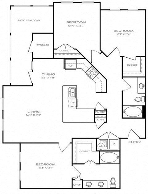 4100 Northern Cross Blvd Studio-3 Beds Apartment for Rent - Photo Gallery 18